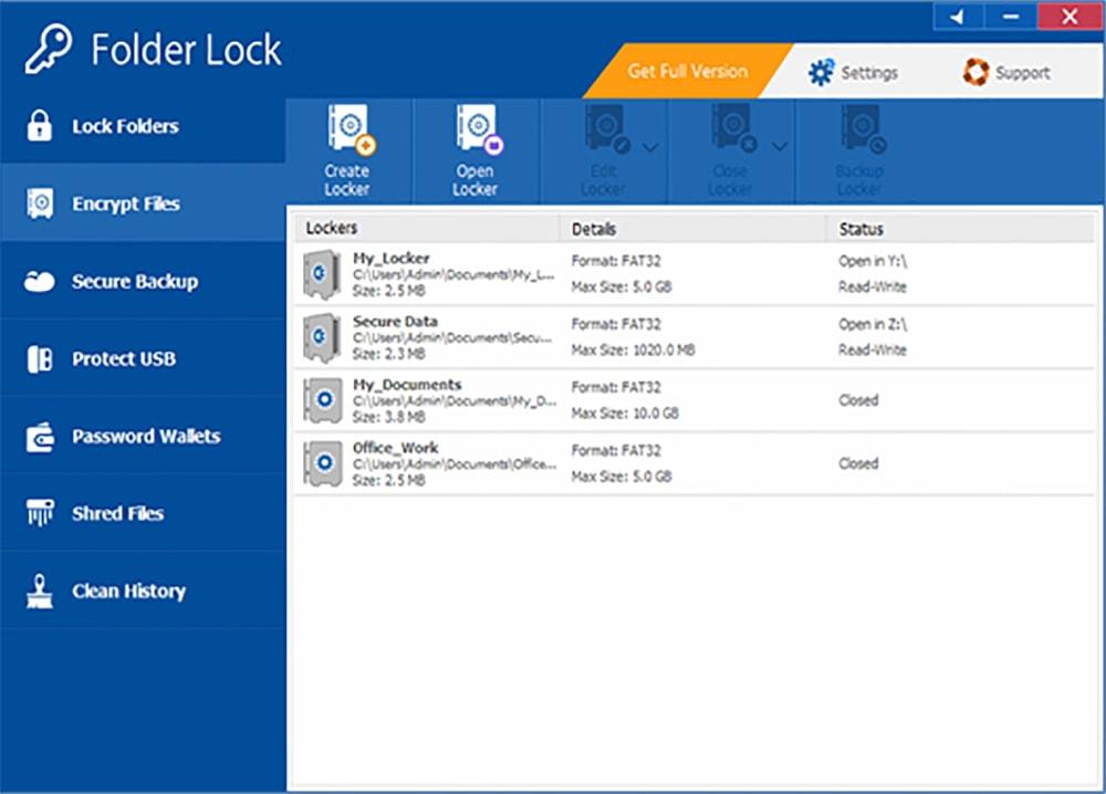 Folder lock free download windows 7